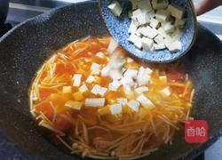 番茄豆腐汤的做法图解7