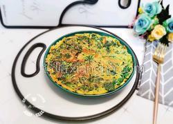 菠菜鸡蛋饼