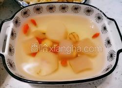 马蹄莲子百合雪梨糖水