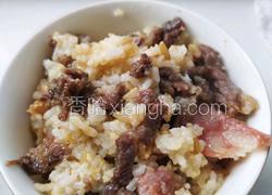 腊味牛肉焖饭(三人份）