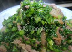雪菜肉丝