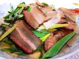 腊肉炒青蒜