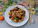土豆炖鸭肉