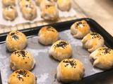雪媚娘蛋黄酥