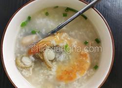 虾干元贝粥