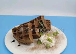 提拉米苏核桃华夫饼
