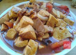肉丝西红柿豆腐的做法图解5
