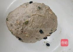 免揉快手领失败高纤维黑面包的做法图解6