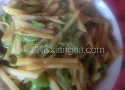 土豆炒青椒