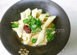超级鲜美的鸡汤豆腐串 最后连烧烤和鸡汤都有了