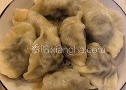 荠菜饺子?