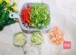 青椒肉丝玉子烧便当的做法图解1