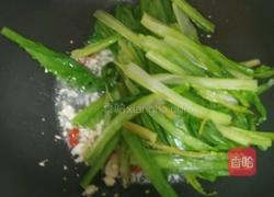 超级快速3分钟出锅蒜蓉油麦菜的做法图解5