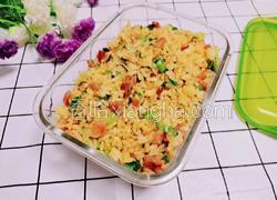 香肠炒蛋饭便当
