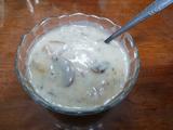 鸡茸蘑菇汤