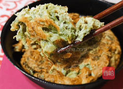酥嫩喷香，香椿烘蛋的做法图解9