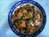 麻辣豆腐烧鲍菇