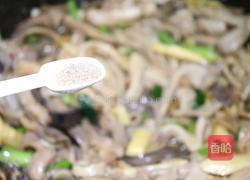 冬笋炒猪肚丝的做法图解6