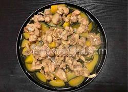 小贝瓜蒸鸡肉