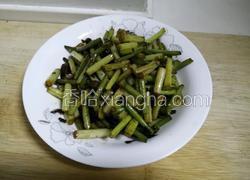 蒜苔炒牛肉