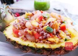 菠萝虾仁炒饭的做法图解14