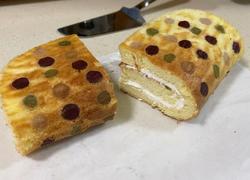彩色波点奶油蛋糕