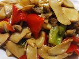 鸡腿菇炒肉