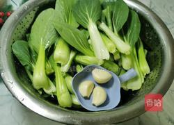 爆炒青菜的做法图解1
