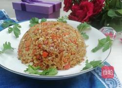 香肠黄金鸡肉炒饭的做法图解16