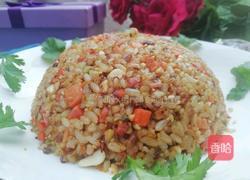 香肠黄金鸡肉炒饭的做法图解15