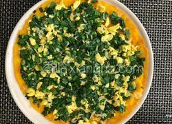 鸡蛋虾皮韭菜玉米饼