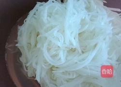 凉拌萝卜丝的做法图解3