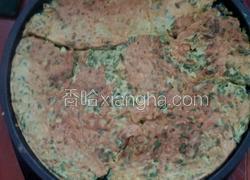 清甜槐花饼