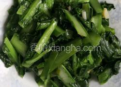 清炒小白菜