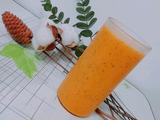 芒果百香果益力多混搭果汁冰