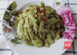 清炒苦瓜的做法图解7