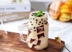 茶冻撞珍珠奶茶