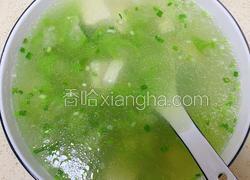 丝瓜豆腐汤
