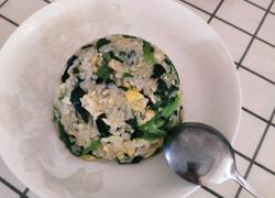 木须菠菜炒饭