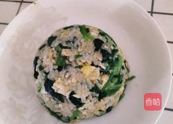 木须菠菜炒饭的做法图解7