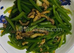 红薯梗炒过油肉