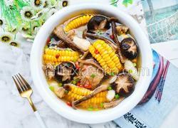 菌菇玉米筒子骨汤