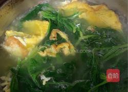 菠菜鸡蛋汤的做法图解7