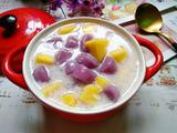芒果紫薯奶香芋圆的做法[图]