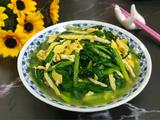 冬笋韭菜炒鸡蛋