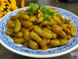 拌毛豆结