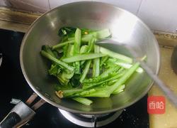 蒜蓉春菜的做法图解3