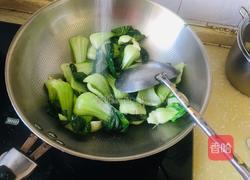 清炒油菜的做法图解2