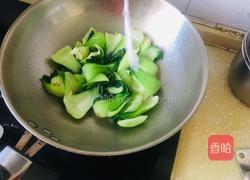 清炒油菜的做法图解4