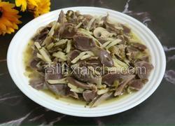 笋丝炒鸭肫